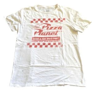Toy Story Pizza Planet white Tee